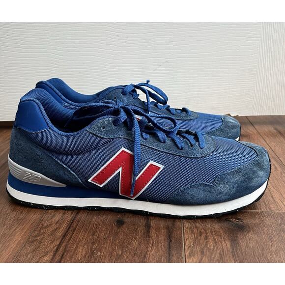 NEW BALANCE Men’s 515 Royal Blue Red Superman Lace Up Sneakers Shoes Sz 12 - Picture 2 of 13